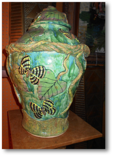 Butterfly Accessory Vase